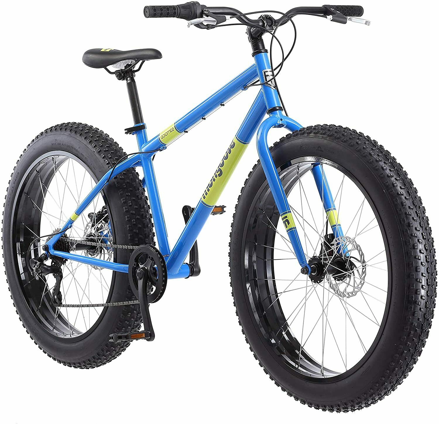 Mongoose Dolomite Mens Fat Tire Mountain Bike, 26-Inch Wheels, 4-Inch